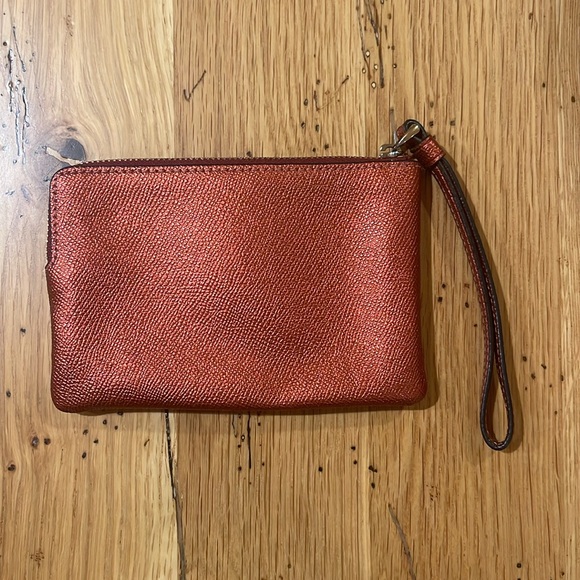 Host Pick!! Coach red wristlet - Picture 4 of 7